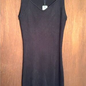 Elegant Black Sleeveless Dress